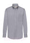 Men`s Long Sleeve Oxford Shirt , szara, 65-114-0