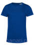 Damski T-Shirt Organic E150 B&C, niebieski królewski