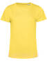 Damski T-Shirt Organic E150 B&C, żółty
