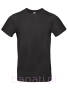 T-shirt męski B&C BCTU03T, black, czarny